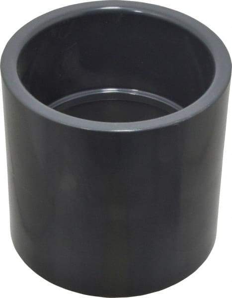 Value Collection - 3" PVC Plastic Pipe Coupling - Schedule 80, Slip x Slip End Connections - Industrial Tool & Supply
