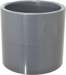 Value Collection - 4" PVC Plastic Pipe Coupling - Schedule 80, Slip x Slip End Connections - Industrial Tool & Supply