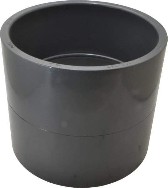 Value Collection - 8" PVC Plastic Pipe Coupling - Schedule 80, Slip x Slip End Connections - Industrial Tool & Supply