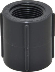 Value Collection - 3/4" PVC Plastic Pipe Coupling - Schedule 80, FIPT x FIPT End Connections - Industrial Tool & Supply