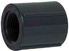 Value Collection - 4" CPVC Plastic Pipe Coupling - Schedule 80, FIPT x FIPT End Connections - Industrial Tool & Supply