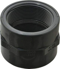 Value Collection - 2" PVC Plastic Pipe Coupling - Schedule 80, FIPT x FIPT End Connections - Industrial Tool & Supply