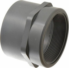 Value Collection - 4" PVC Plastic Pipe Female Adapter - Schedule 80, Slip x FIPT End Connections - Industrial Tool & Supply