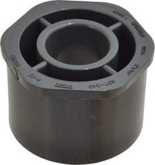 Value Collection - 2 x 3/4" PVC Plastic Pipe Bushing - Schedule 80, Spig x Slip End Connections - Industrial Tool & Supply