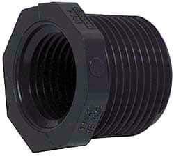 Value Collection - 3 x 2-1/2" CPVC Plastic Pipe Bushing - Schedule 80, MIPT x FIPT End Connections - Industrial Tool & Supply