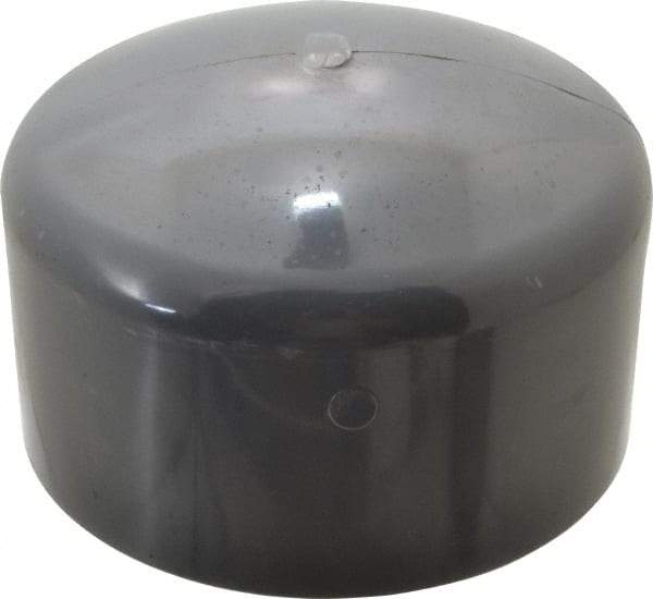 Value Collection - 6" PVC Plastic Pipe End Cap - Schedule 80, Slip End Connections - Industrial Tool & Supply