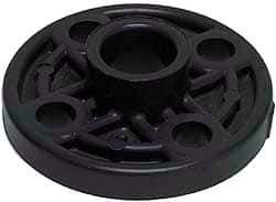 Value Collection - 1-1/4" CPVC Plastic Pipe Flange (One Piece) - Slip End Connections - Industrial Tool & Supply