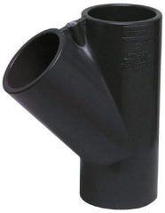 Value Collection - 6" PVC Plastic Pipe Wye - Schedule 40, Slip End Connections - Industrial Tool & Supply