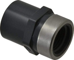 Value Collection - 1/2" PVC Plastic Pipe Reinforced Female Adapter - Slip x SR FIPT End Connections - Industrial Tool & Supply