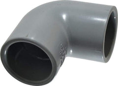 Value Collection - 1-1/4" CPVC Plastic Pipe 90° Elbow - Schedule 80, Slip x Slip End Connections - Industrial Tool & Supply