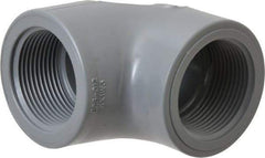 Value Collection - 1-1/4" CPVC Plastic Pipe 90° Elbow - Schedule 80, FIPT x FIPT End Connections - Industrial Tool & Supply