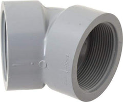Value Collection - 2" CPVC Plastic Pipe 45° Elbow - Schedule 80, FIPT x FIPT End Connections - Industrial Tool & Supply