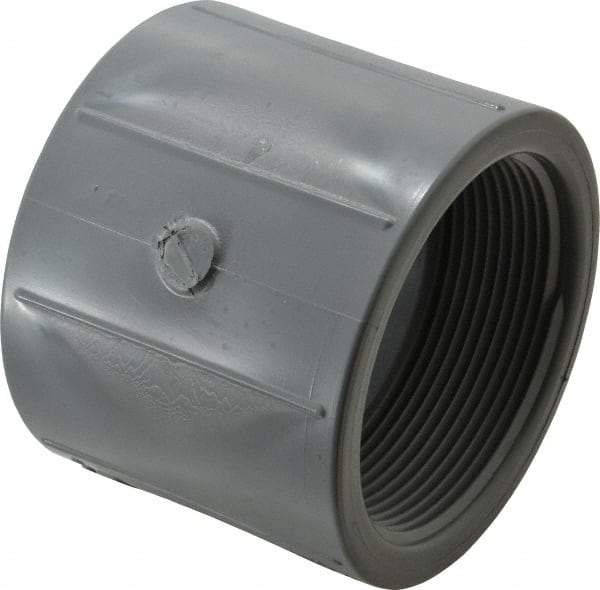 Value Collection - 3" CPVC Plastic Pipe Coupling - Schedule 80, FIPT x FIPT End Connections - Industrial Tool & Supply