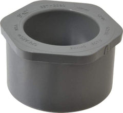 Value Collection - 3 x 2" CPVC Plastic Pipe Bushing - Schedule 80, Spig x Slip End Connections - Industrial Tool & Supply