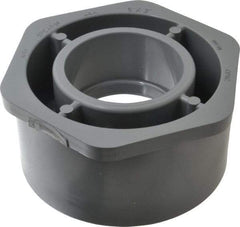 Value Collection - 6 x 3" CPVC Plastic Pipe Bushing - Schedule 80, Spig x Slip End Connections - Industrial Tool & Supply