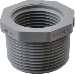 Value Collection - 1-1/4 x 1" CPVC Plastic Pipe Bushing - Schedule 80, MIPT x FIPT End Connections - Industrial Tool & Supply