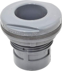 Value Collection - 1-1/2" PVC Plastic Pipe Bulkhead Tank Adapter - Schedule 80, Slip x FIPT End Connections - Industrial Tool & Supply