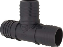 Value Collection - 2" Barb, Multiple Barbed Tube Insert Tee - PVC, Male - Industrial Tool & Supply