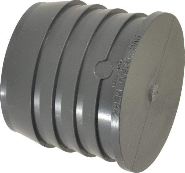 Value Collection - 2" Barb, Multiple Barbed Tube Plug - PVC, Male - Industrial Tool & Supply