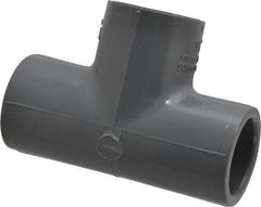 Value Collection - 3/4" CPVC Plastic Pipe Tee - Schedule 80, Slip x Slip x Slip End Connections - Industrial Tool & Supply
