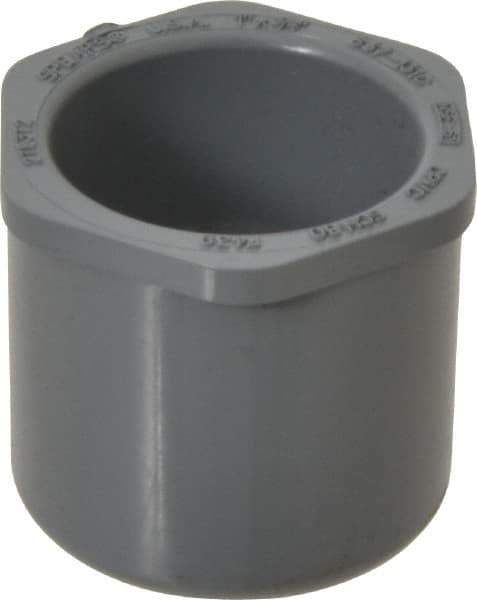Value Collection - 1 x 3/4" CPVC Plastic Pipe Bushing - Schedule 80, Spig x Slip End Connections - Industrial Tool & Supply