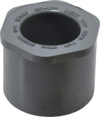 Value Collection - 1-1/4 x 3/4" CPVC Plastic Pipe Bushing - Schedule 80, Spig x Slip End Connections - Industrial Tool & Supply