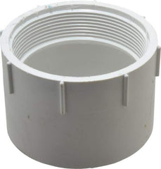 B&K Mueller - 4", PVC Drain, Waste & Vent Pipe Female Adapter - Hub x FIPT - Industrial Tool & Supply