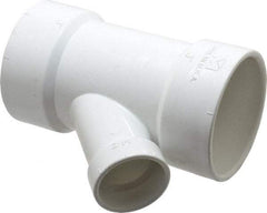 B&K Mueller - 3 x 3 x 1-1/2", PVC Drain, Waste & Vent Pipe 45 Wye - Hub x Hub x Hub - Industrial Tool & Supply