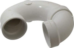 B&K Mueller - 2", PVC Drain, Waste & Vent Pipe P Trap - Hub x Hub - Industrial Tool & Supply