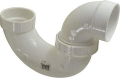 B&K Mueller - 2", PVC Drain, Waste & Vent Pipe P Trap with Union - Hub x Hub - Industrial Tool & Supply