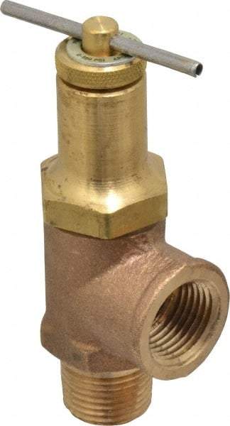 Conbraco - Bypass Relief Valve - 250 Max psi, Bronze - Industrial Tool & Supply