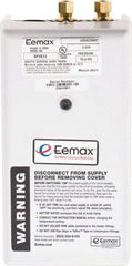 Eemax - 120 Volt Electric Water Heater - 3.5 KW, 29 Amp, 10 Wire Gauge - Industrial Tool & Supply