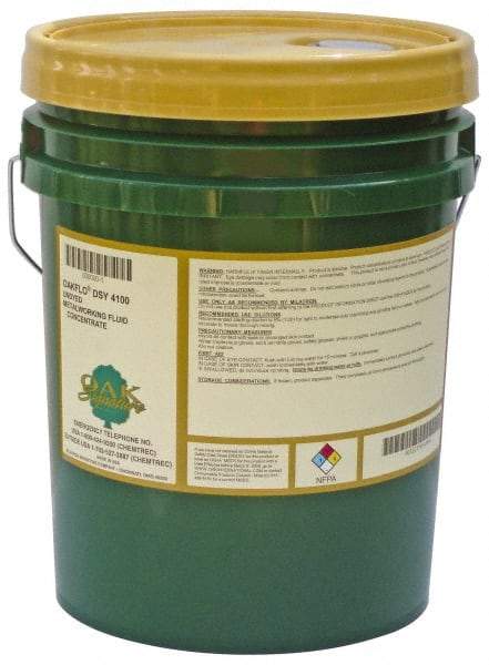 Oak Signature - Oakflo DSY 4100, 5 Gal Pail Grinding Fluid - Synthetic, For Machining - Industrial Tool & Supply
