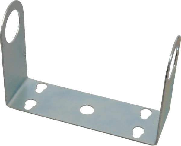 Pentair - Zinc Plated Steel, Cartridge Filter Mounting Bracket - For Use with U.S. Filters - 3 4 Inlet Outlet Valve In Head Housings - Industrial Tool & Supply