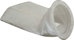 Pentair - 50 Micron, Size 6, Semi Rigid Bag Filter - 4 Inch Diameter, 8.5 Inch Long, 3/4 Sq. Ft. - Industrial Tool & Supply