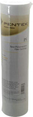 Pentair - 2-3/8" OD, 5µ, Polypropylene Spun Bonded Cartridge Filter - 9-7/8" Long, Reduces Sediments - Industrial Tool & Supply