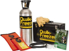 Made in USA - Quick Freezing Kit - 3/8 to 1-1/2" Pipe Capacity - Industrial Tool & Supply