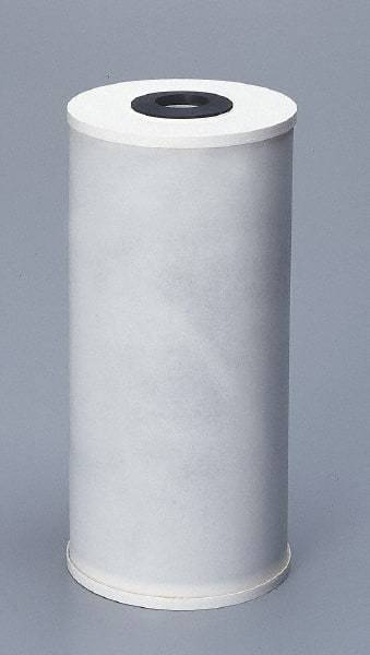 Pentair - 4-1/2" OD, 25µ, Granular Activated Carbon Radial Flow Cartridge Filter - 9-3/4" Long, Reduces Tastes, Odors & Sediments - Industrial Tool & Supply