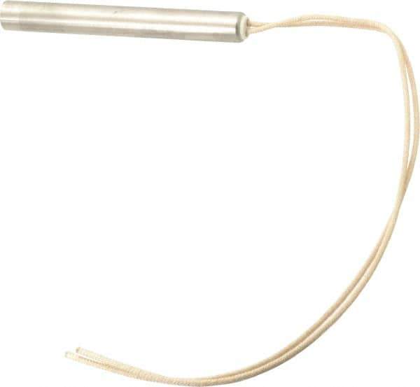 Hotwatt - 120 Volt, 1/2" Diam, 275 Watt, Low Density Cartridge Heater - 4" Long, 50 Watts per Sq In - Industrial Tool & Supply