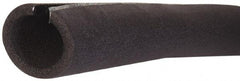Made in USA - 3/4" Thick x 6' Long, Polyethylene Flexible Pipe Insulation - -160 to 200°F - Industrial Tool & Supply