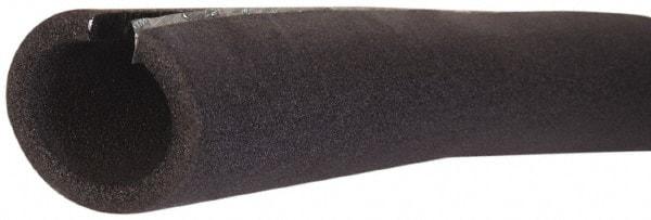Made in USA - 3/8" Thick x 1-1/4" Pipe x 6' Long, Polyethylene Flexible Pipe Insulation - -160 to 200°F - Industrial Tool & Supply