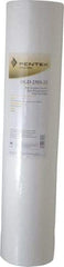 Pentair - 4-1/2" OD, 25/1µ, Polypropylene Dual Gradient Cartridge Filter - 20" Long, Reduces Sediments - Industrial Tool & Supply