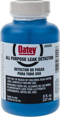 Oatey - 8 Ounce All-Purpose Leak Detector - Bottle with Dauber - Industrial Tool & Supply