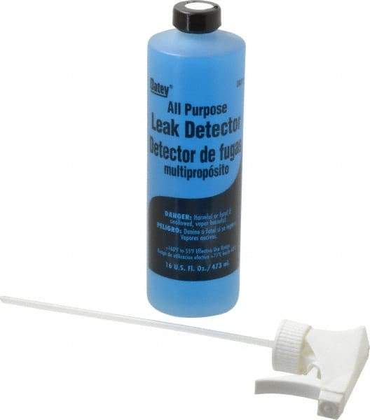 Oatey - 16 Ounce All-Purpose Leak Detector - Spray Bottle - Industrial Tool & Supply