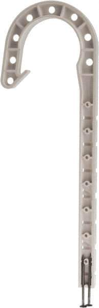 Oatey - 2" Pipe, ABS Drain, Waste & Vent Pipe Hook - 7" Long - Industrial Tool & Supply