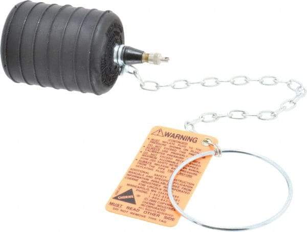 Oatey - 3" Pipe Test Ball Plugs - For Sealing Rounds & Out-Of-Round Pipes - Industrial Tool & Supply