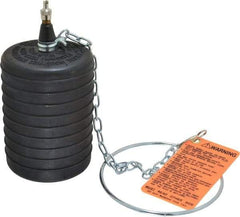 Oatey - 4" Pipe Test Ball Plugs - For Sealing Rounds & Out-Of-Round Pipes - Industrial Tool & Supply