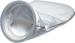 Parker - Size 1, 44 GPM Max Flow, High Efficiency Bag Filter - 7 Inch Diameter, 17-1/4 Inch Long - Industrial Tool & Supply