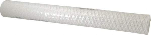 Parker - 2-1/2" OD, 1µ, Cotton String-Wound Cartridge Filter - 20" Long - Industrial Tool & Supply
