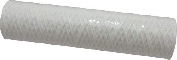 Parker - 2-1/2" OD, 5µ, Cotton String-Wound Cartridge Filter - 10" Long - Industrial Tool & Supply